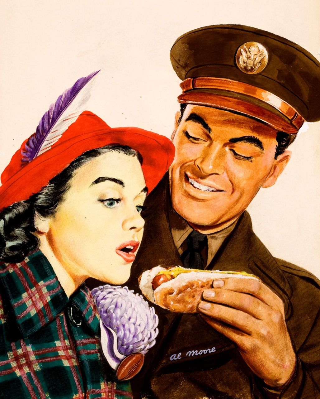 A Hot Dog For You by Al Moore, 1942